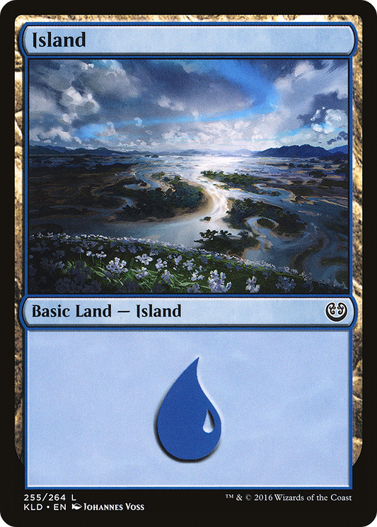 Island (KLD-255) - Kaladesh Foil