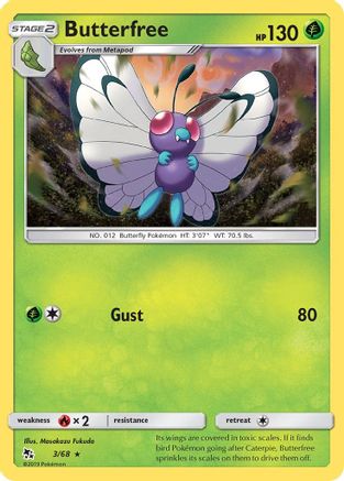 Butterfree 3/68 - Hidden Fates