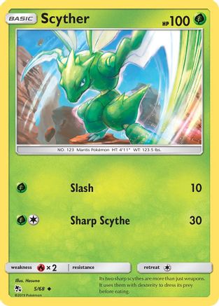 Scyther (5/68) - Hidden Fates  - Uncommon