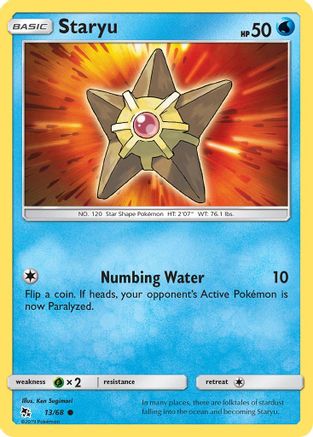 Staryu 13/68 - Hidden Fates