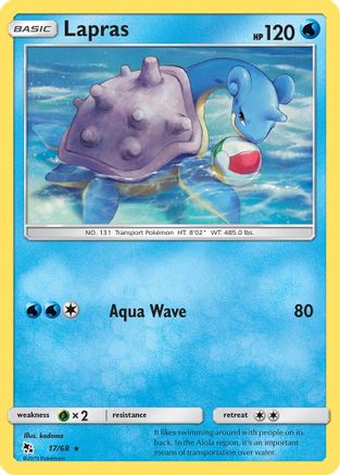 Lapras 17/68 - Hidden Fates