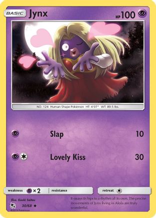 Jynx (30/68) - Hidden Fates  - Uncommon