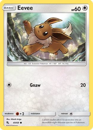 Eevee 49/68 - Hidden Fates