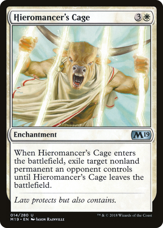 Hieromancer's Cage (M19-014) - Core Set 2019 Foil