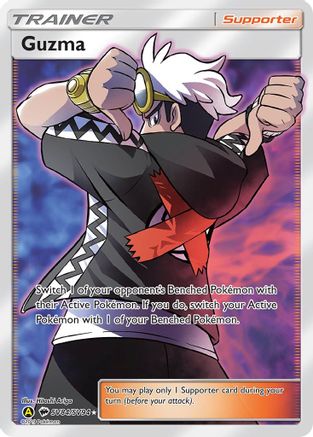 Guzma (SV84/SV94) - Hidden Fates Shiny Vault Holofoil - Shiny Holo Rare