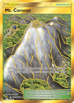 Mt. Coronet (SV89/94) - Hidden Fates Shiny Vault Holofoil - Shiny Holo Rare