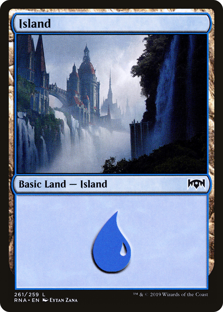 Island (RNA-261) - Ravnica Allegiance