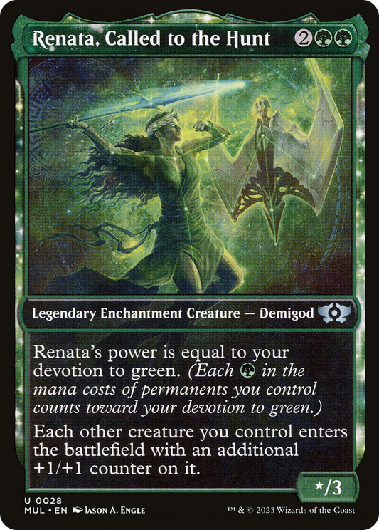 Renata, Called to the Hunt (MUL-028) - Multiverse Legends: (Showcase)
