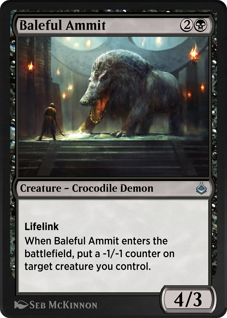 Baleful Ammit (AKR-092) - Amonkhet Remastered