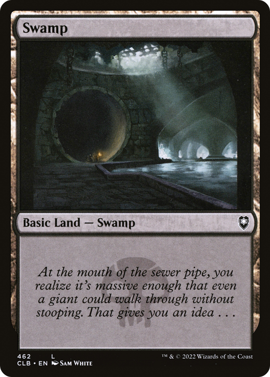 Swamp (CLB-462) - Commander Legends: Battle for Baldur's Gate