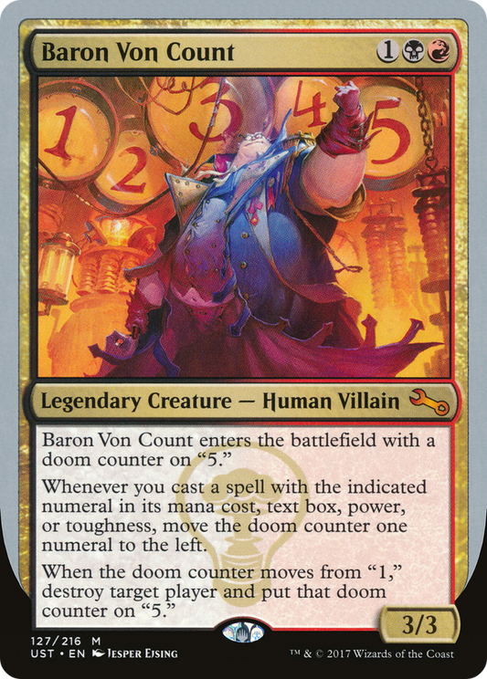 Baron Von Count (UST-127) - Unstable Foil
