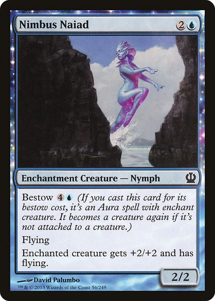 Nimbus Naiad (THS-056) - Theros: (nyxtouched) Foil