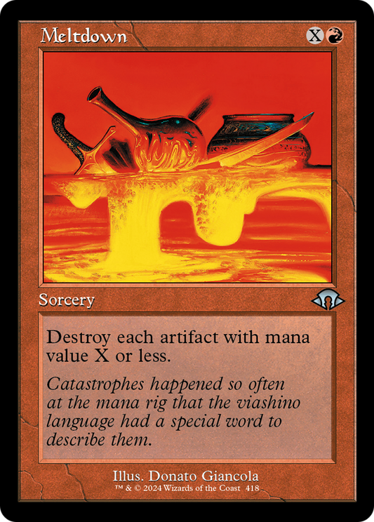 Meltdown (Retro Frame) (MH3-418) - Modern Horizons 3