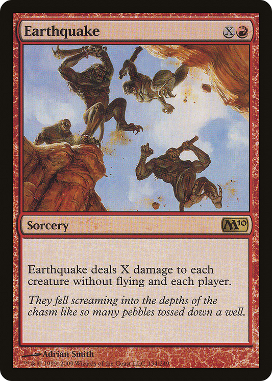 Earthquake (M10-134) - Magic 2010 Foil