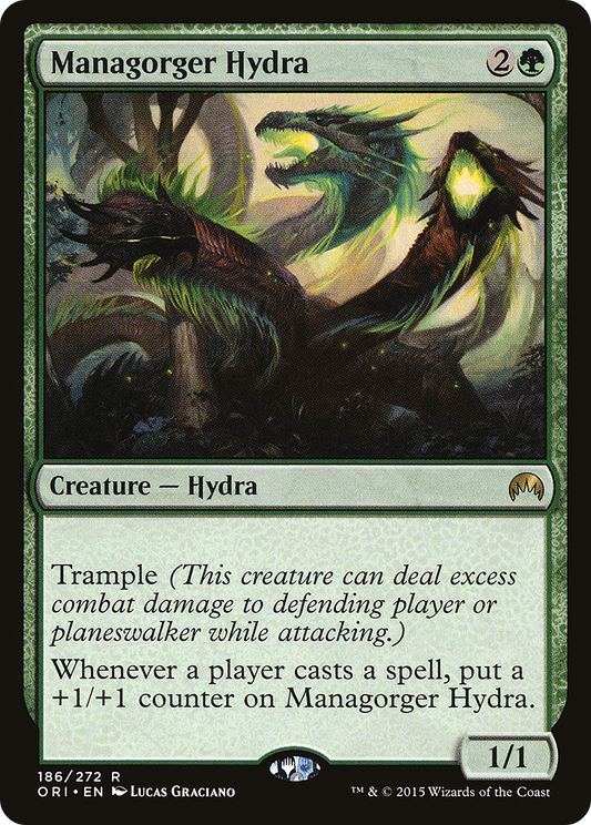 Managorger Hydra (ORI-186) - Magic Origins Foil