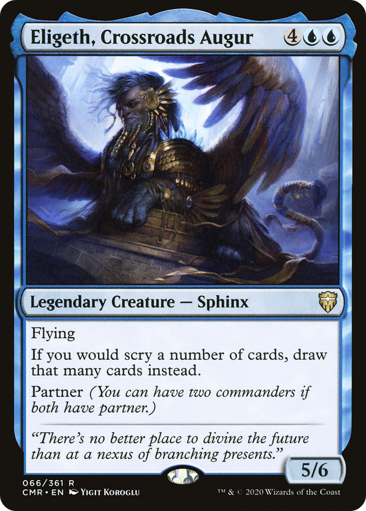 Eligeth, Crossroads Augur (CMR-066) - Commander Legends