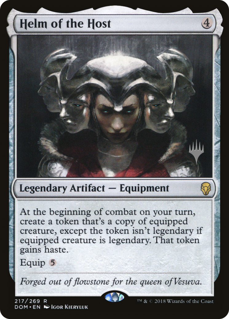 Helm of the Host (PPM20-217) - Dominaria Promos (Promo Pack)