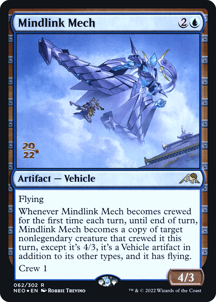 Mindlink Mech (PNEO-62S) - Kamigawa: Neon Dynasty Promos Foil