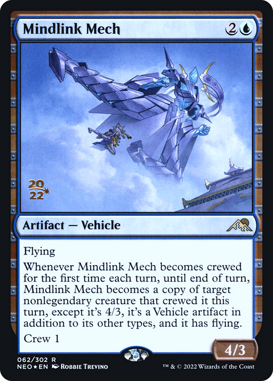 Mindlink Mech (PRE-62S) - Kamigawa: Neon Dynasty Promos (Prerelease) Foil