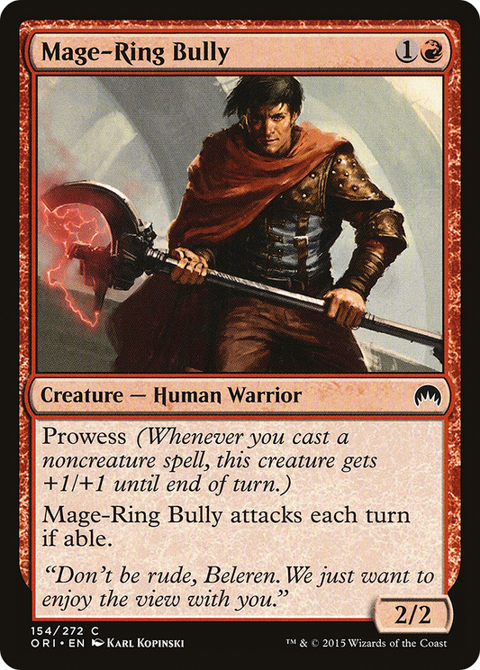 Mage-Ring Bully (ORI-154) - Magic Origins Foil