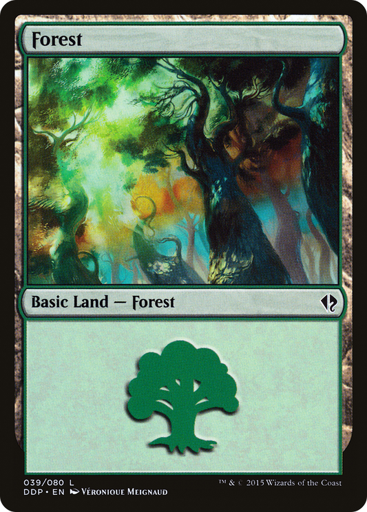 Forest (DDP-039) - Duel Decks: Zendikar vs. Eldrazi