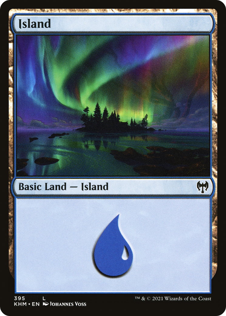 Island  (KHM-395) - Kaldheim Foil