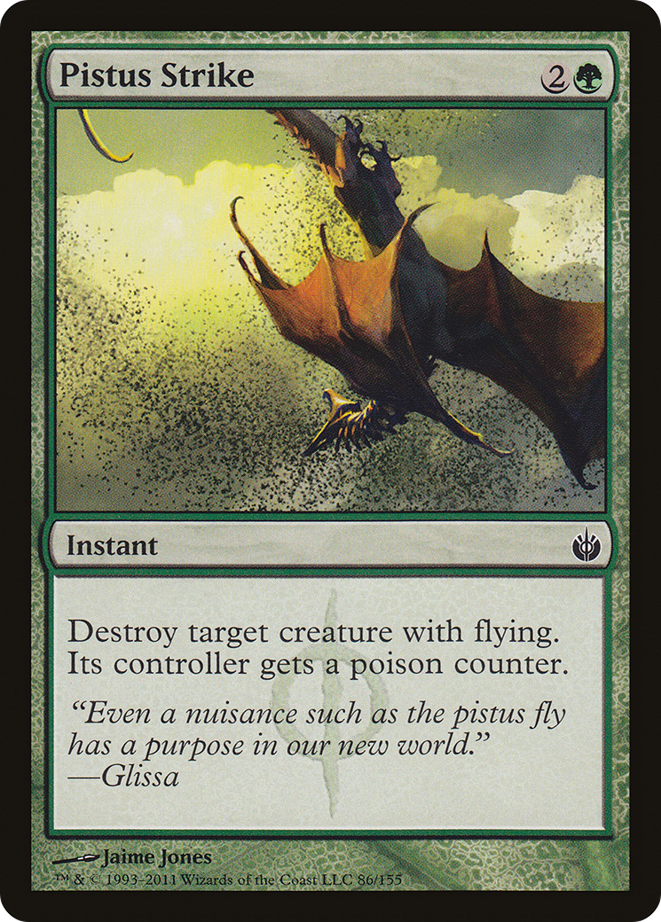 Pistus Strike (MBS-086) - Mirrodin Besieged Foil