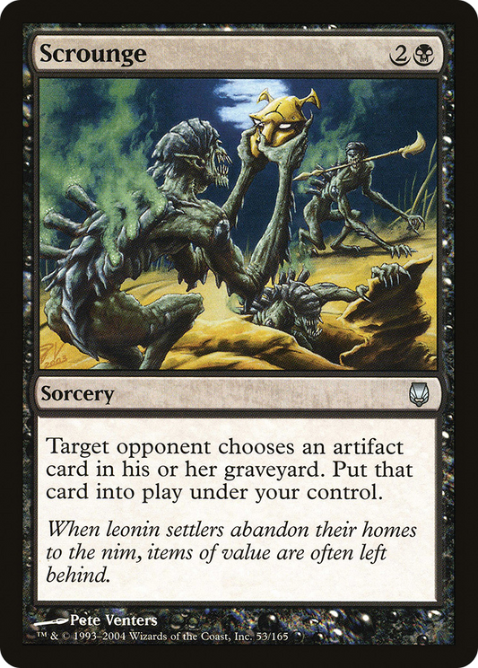 Scrounge (DST-053) - Darksteel Foil