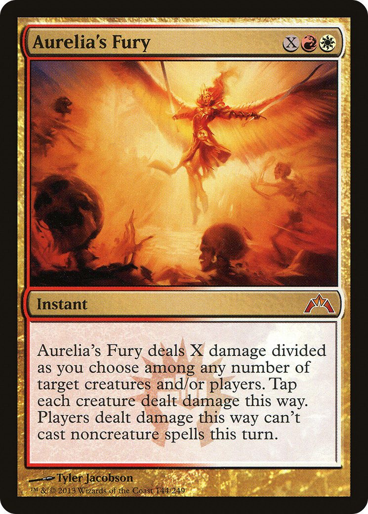 Aurelia's Fury (GTC-144) - Gatecrash Foil