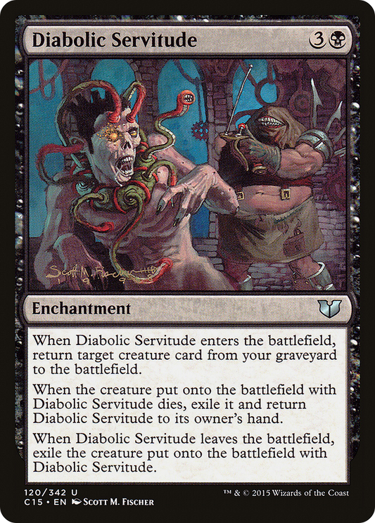 Diabolic Servitude (C15-120) - Commander 2015