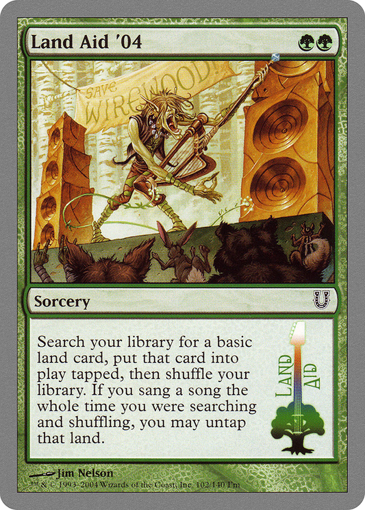 Land Aid '04 (UNH-102) - Unhinged Foil