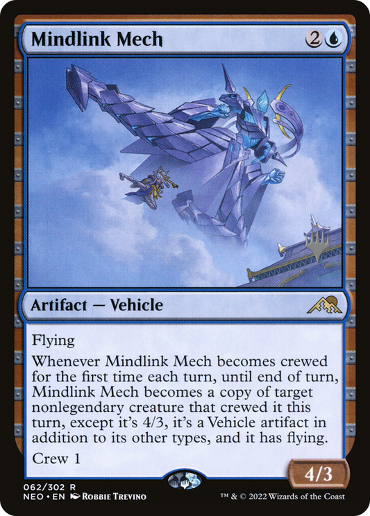 Mindlink Mech (PPNEO-62P) - Kamigawa: Neon Dynasty Promos (Promo Pack)