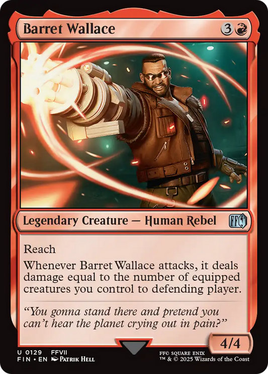 Barret Wallace (FIN-129) - FINAL FANTASY Foil