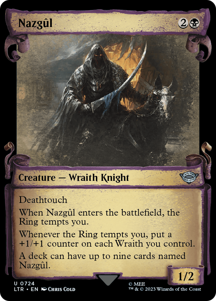 Nazgûl (LTR-724) - The Lord of the Rings: Tales of Middle-earth: (Showcase) Foil