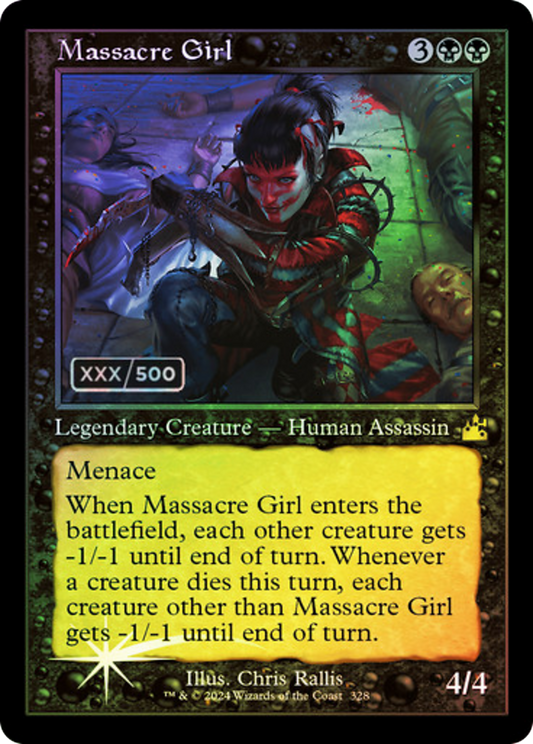 Massacre Girl (RVR-328Z) - Ravnica Remastered Foil