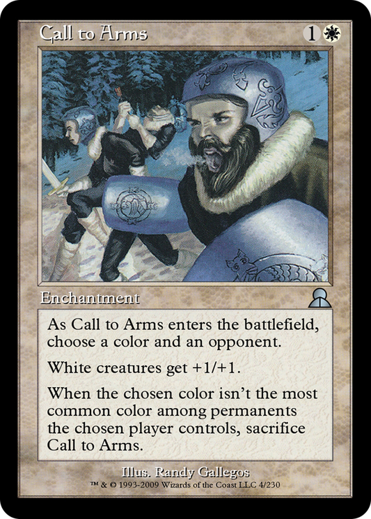 Call to Arms (ME3-004) - Masters Edition III Foil