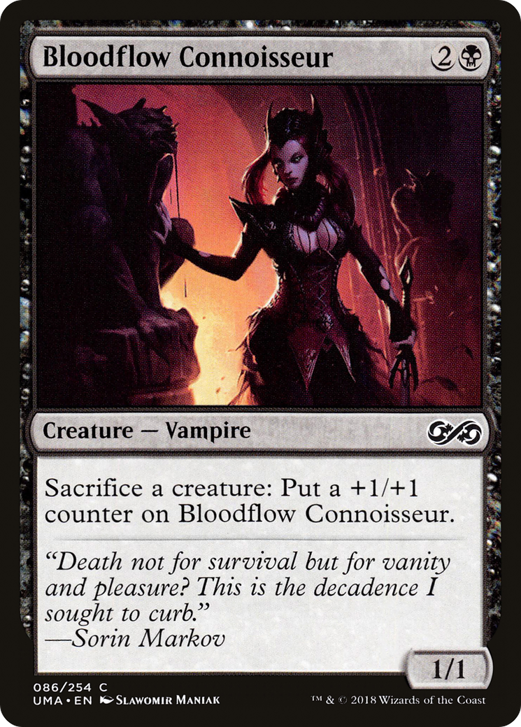 Bloodflow Connoisseur (UMA-086) - Ultimate Masters Foil