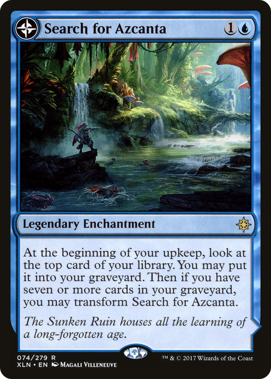 Search for Azcanta // Azcanta, the Sunken Ruin (XLN-074) - Ixalan: (compasslanddfc)