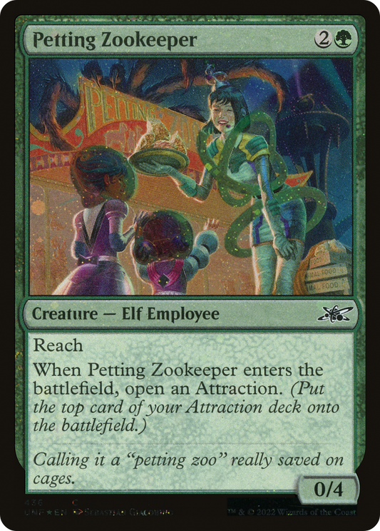 Petting Zookeeper (UNF-436) - Unfinity Foil