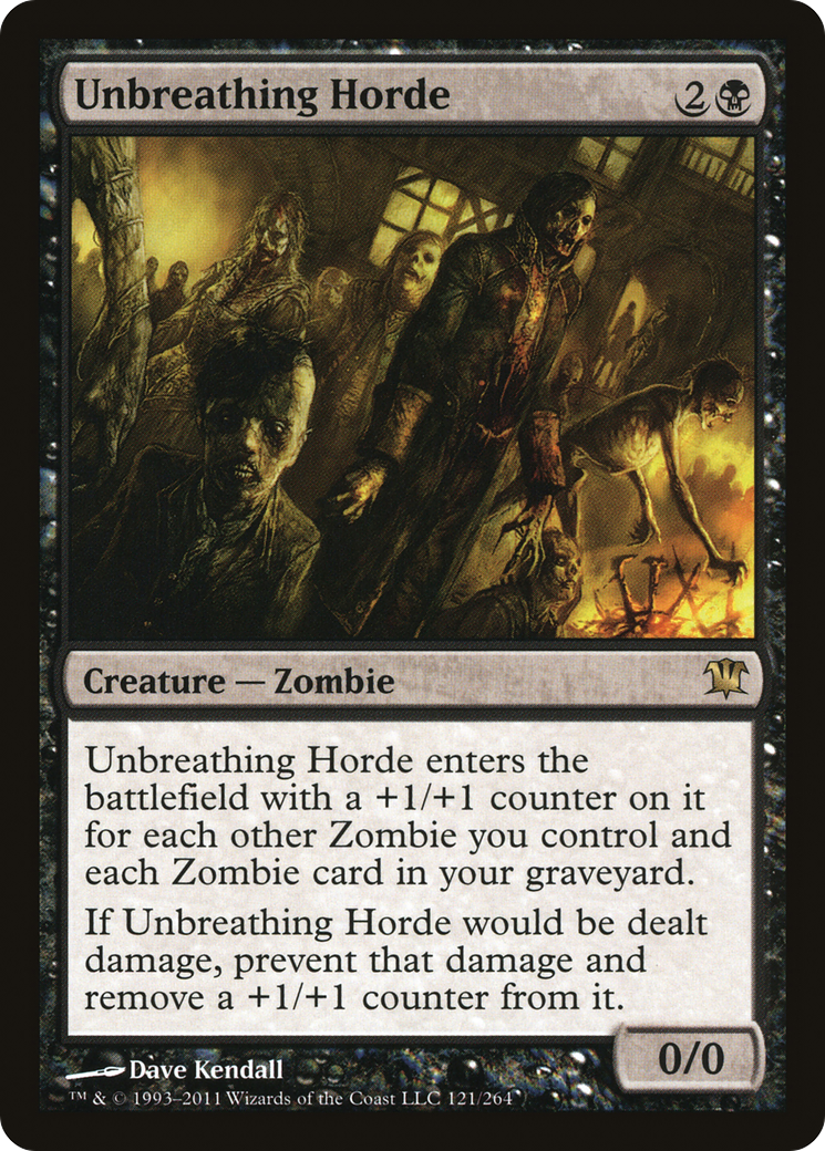 Unbreathing Horde (ISD-121) - Innistrad Foil