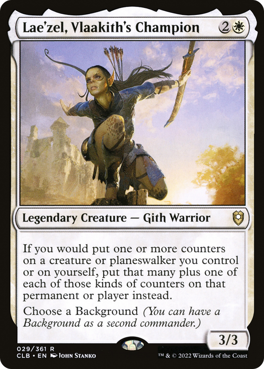 Lae'zel, Vlaakith's Champion (CLB-029) - Commander Legends: Battle for Baldur's Gate