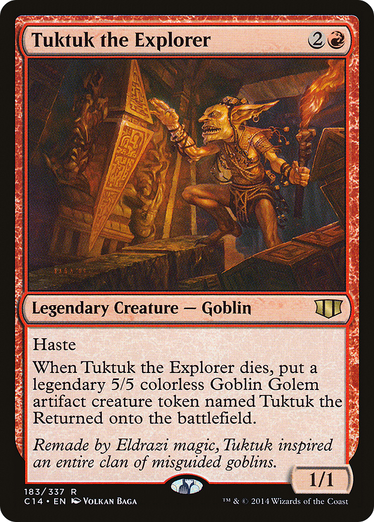 Tuktuk the Explorer (C14-183) - Commander 2014