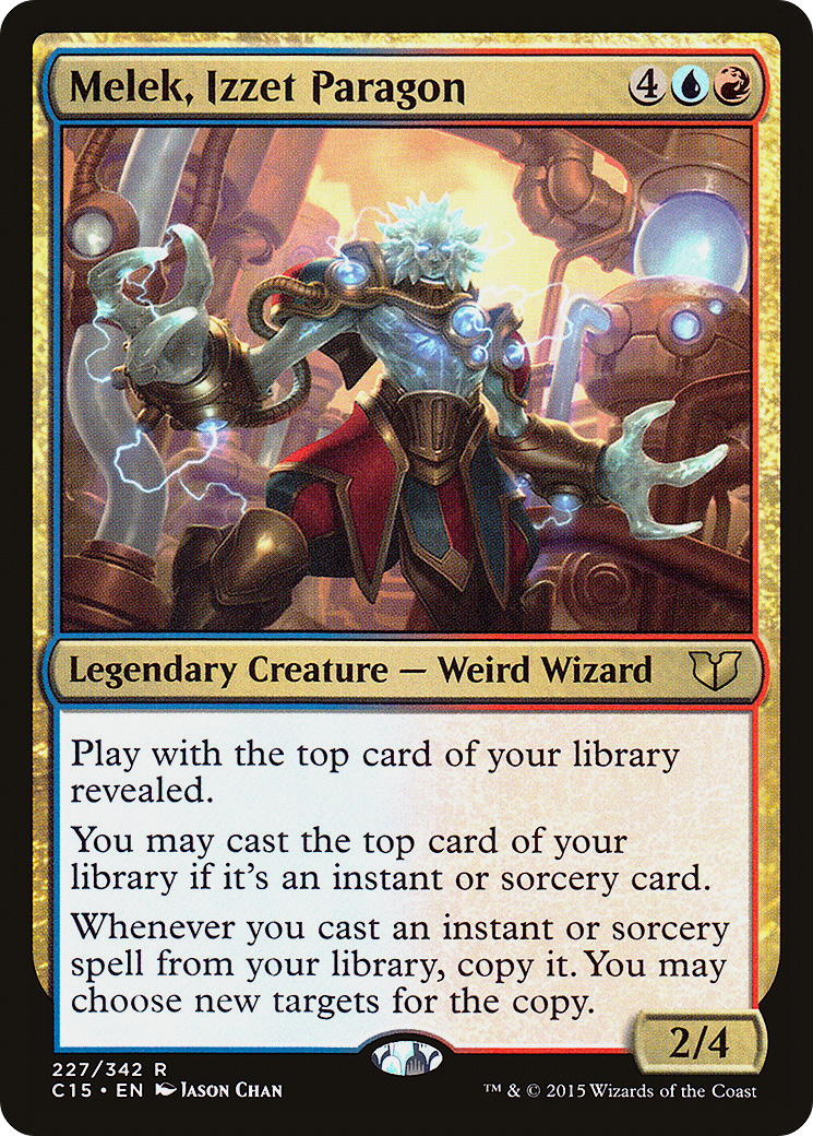 Melek, Izzet Paragon (C15-227) - Commander 2015