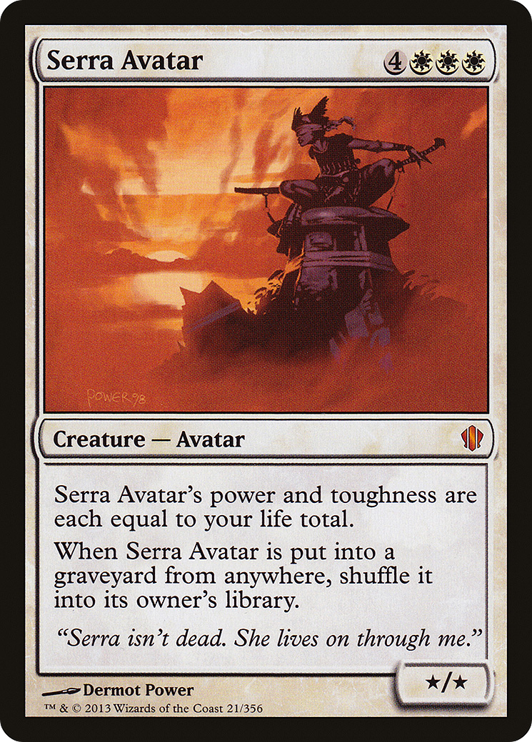 Serra Avatar (C13-021) - Commander 2013