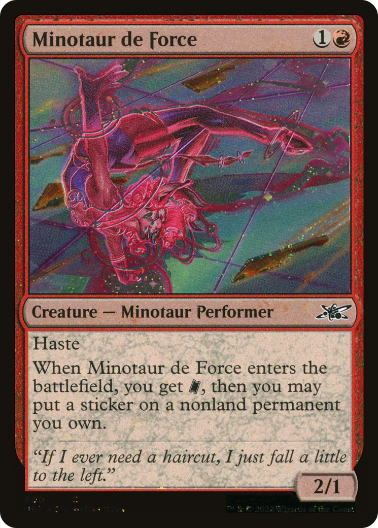 Minotaur de Force (UNF-400) - Unfinity Foil