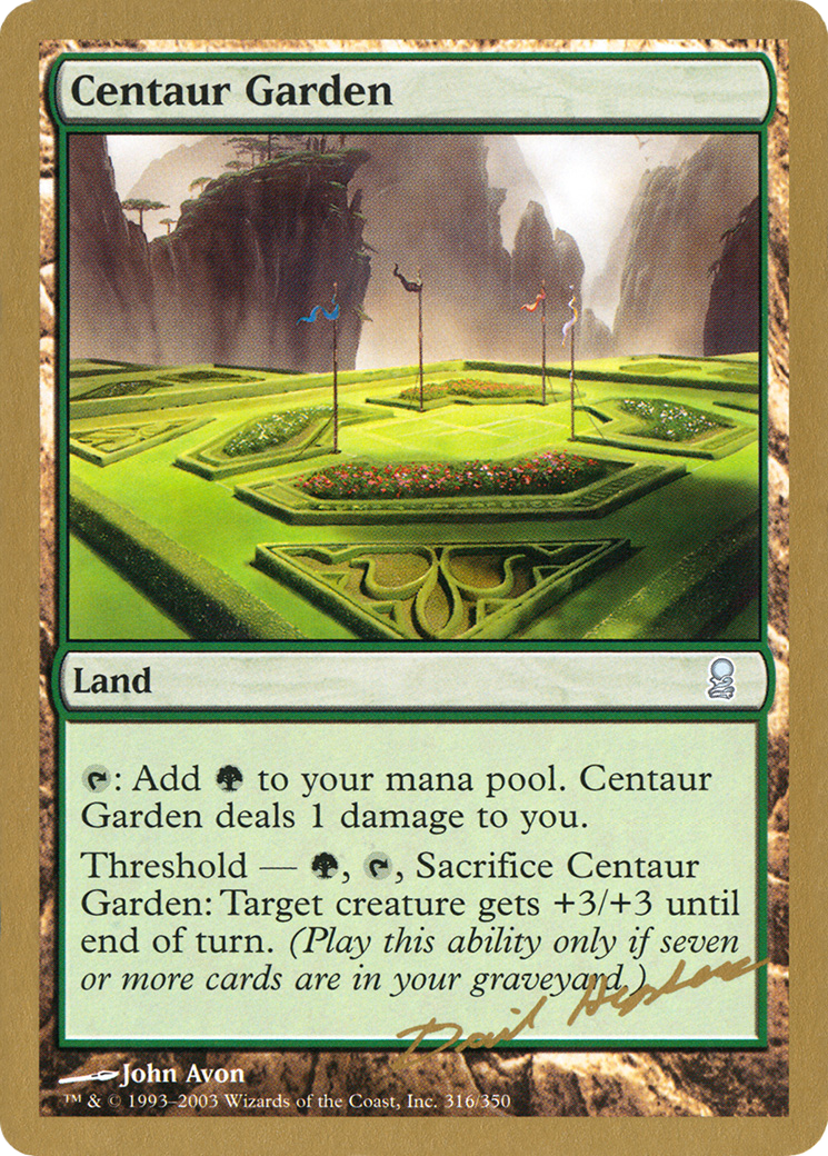 Centaur Garden (WC03-DH316) - World Championship Decks 2003