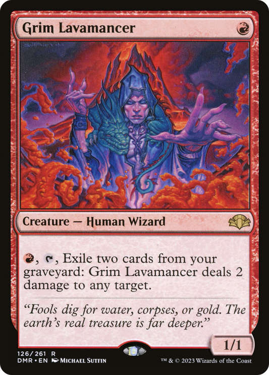 Grim Lavamancer (DMR-126) - Dominaria Remastered