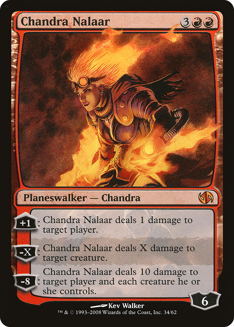 Chandra Nalaar (DD2-034) - Duel Decks: Jace vs. Chandra Foil