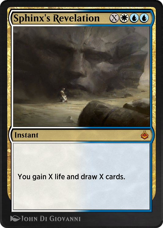 Sphinx's Revelation (AKR-262) - Amonkhet Remastered