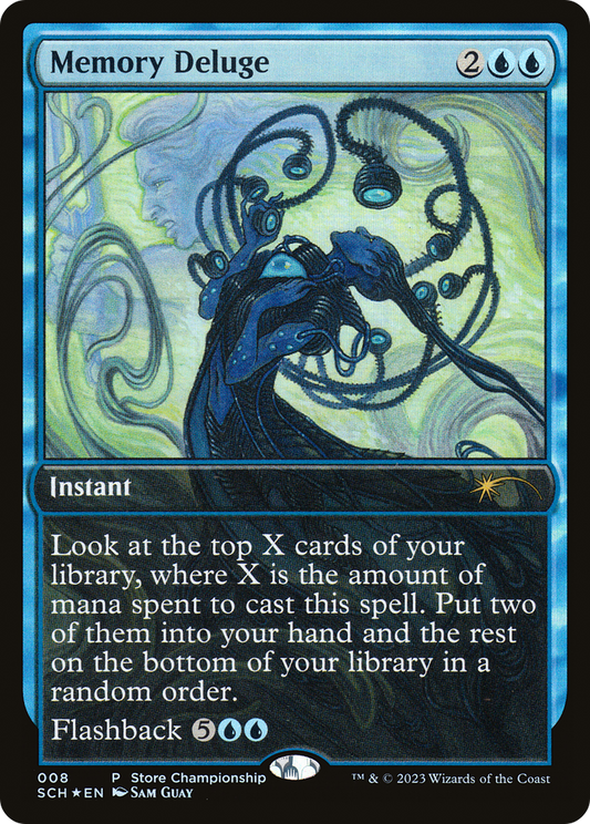 Memory Deluge (SCH-008) - Store Championships Foil